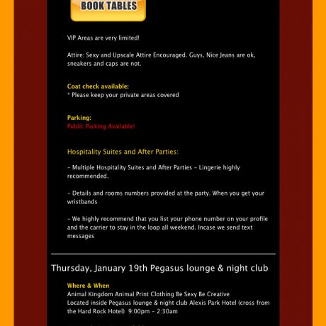 Touch 2017 – Itinerary