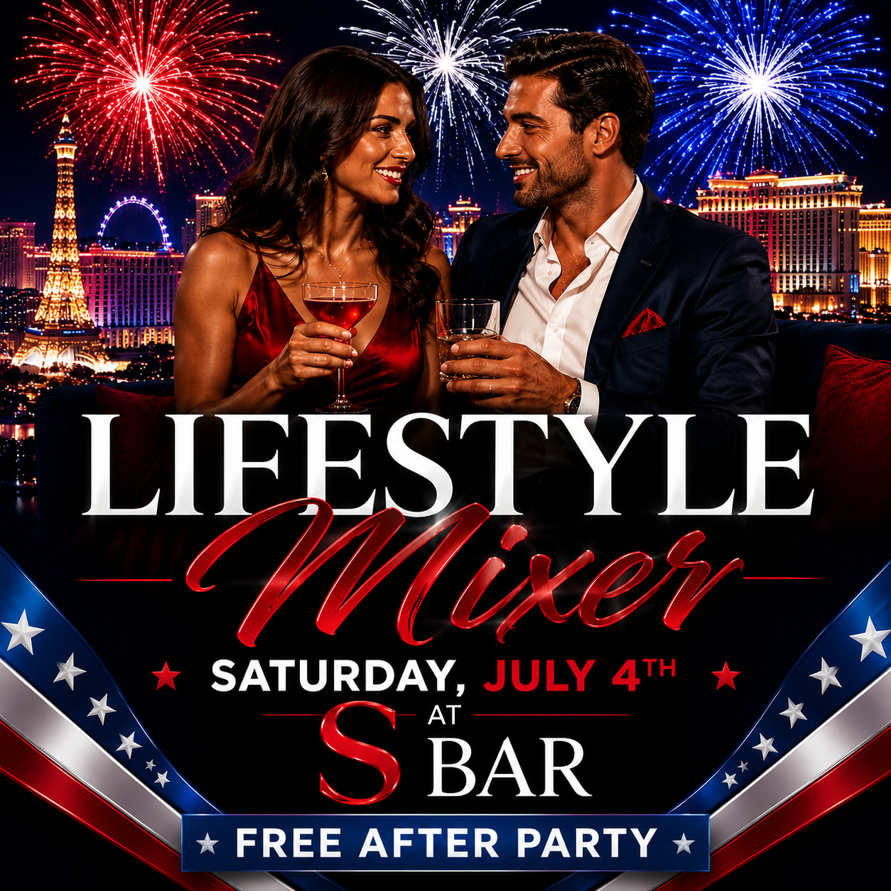 July 4th Lifestyle Mixer & After Party Las Vegas Swinger Party 